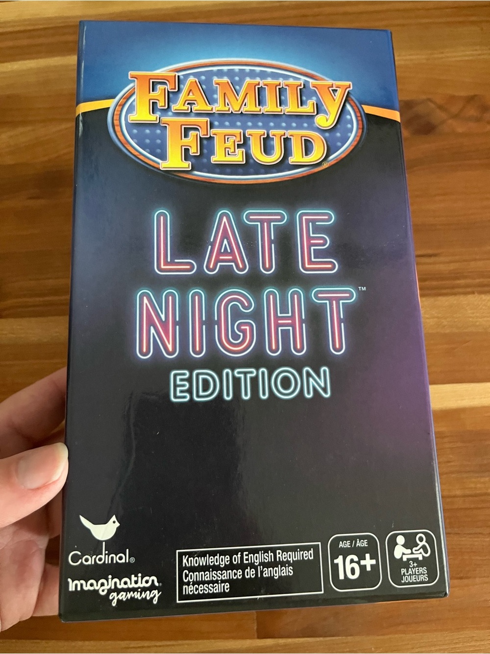 Family Feud Late Night Edition Party Game - Black Box